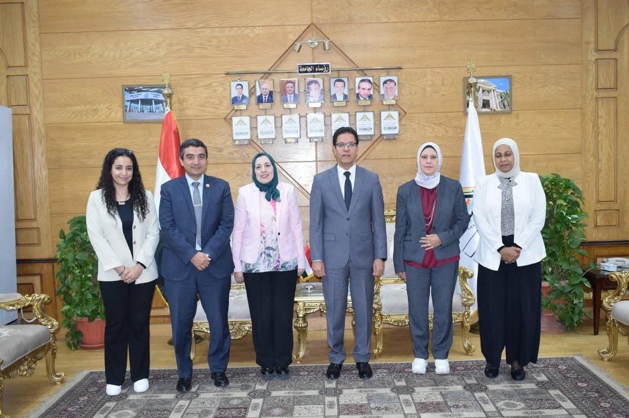 زيارة لاعتماد مركز تنمية قدرات اعضاء هيئة التدريس